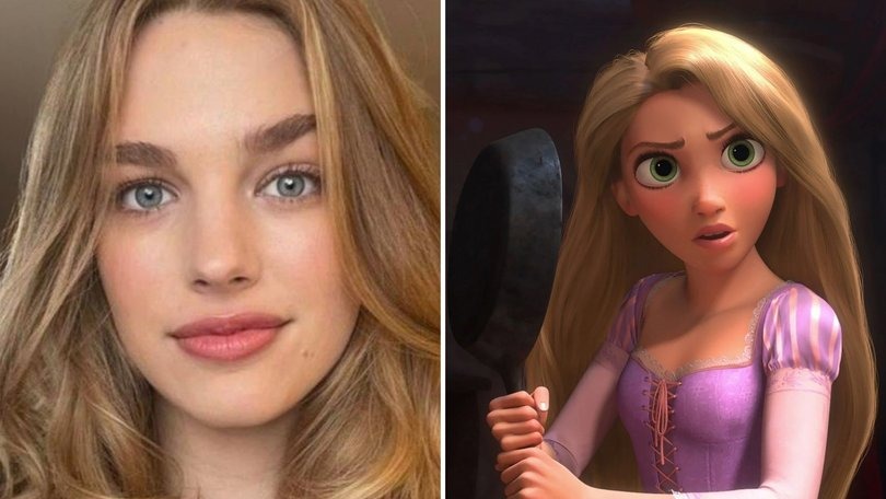 ‘Enrolados’: Revelado o novo VISUAL de Teagan Croft para interpretar Rapunzel no live-acti