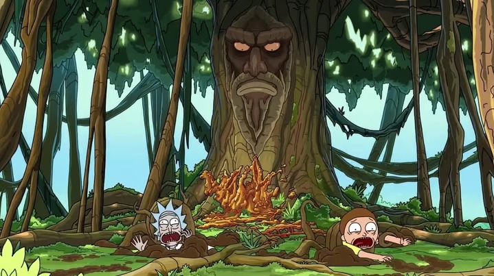 ‘Rick e Morty’ enfrentam uma árvore SENCIENTE na prévia do próximo episódio da 9ª temporad