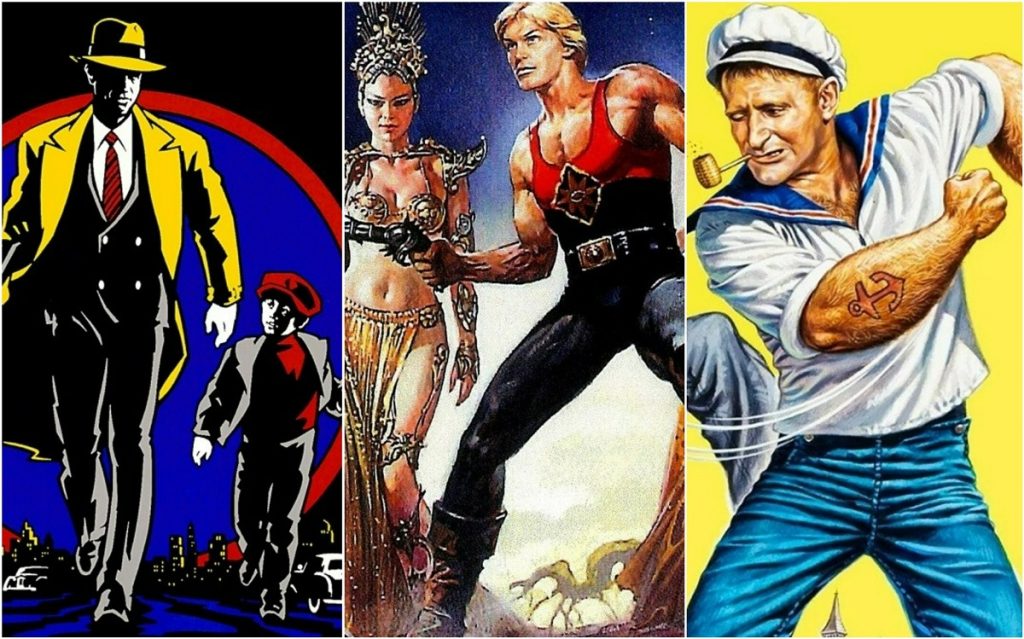 10 Personagens clássicos da Cultura POP que ganharam apenas um filme e nada mais!