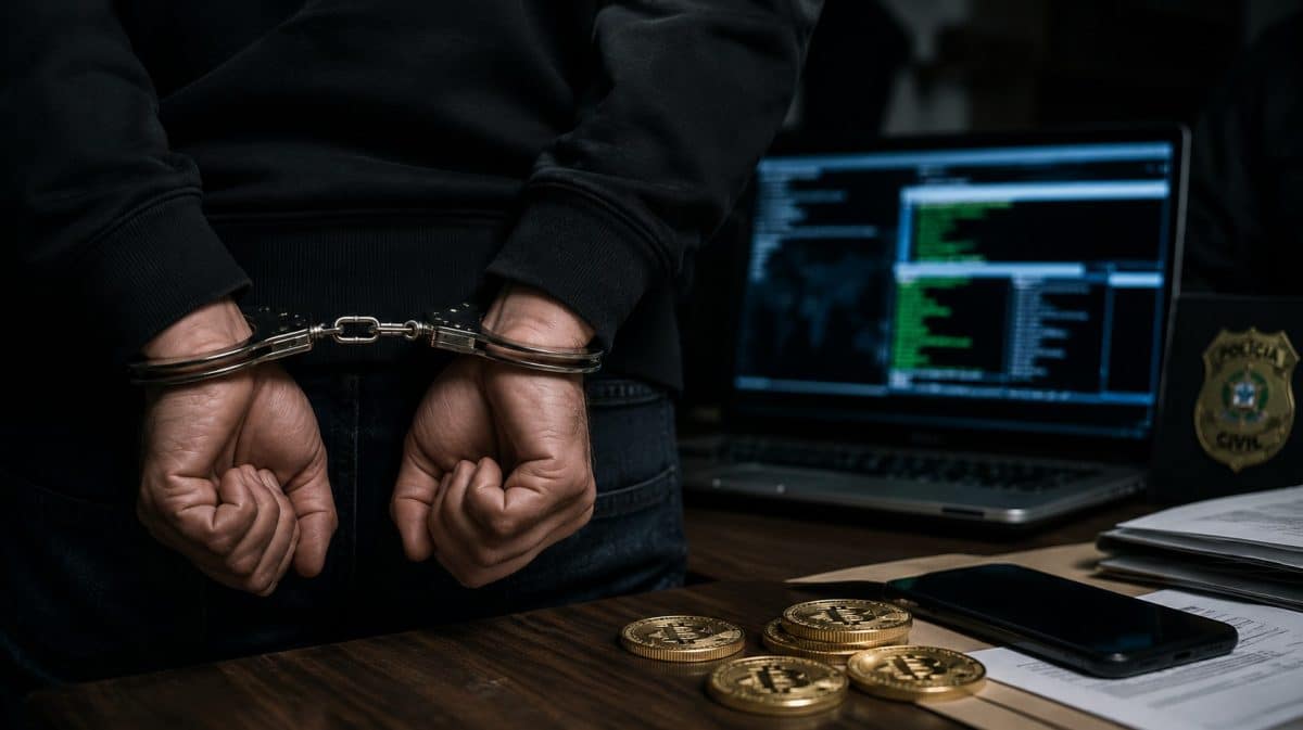 Polícia Civil prende suspeito de extorsão que exigia pagamentos em Bitcoin de empresários 