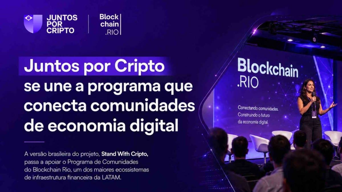 Blockchain.RIO: Juntos por Cripto se une a programa que conecta comunidades de economia di