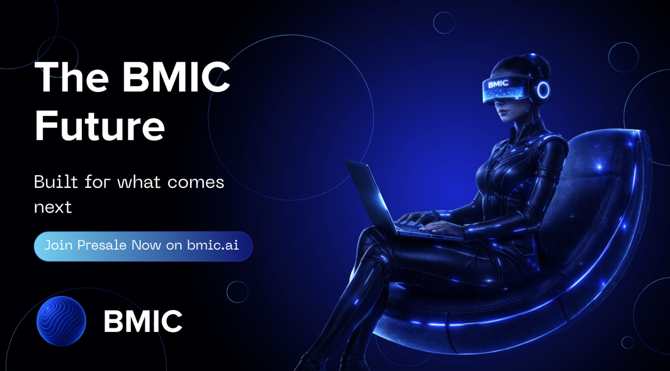 Carteira quântica com IA: BMIC pode ser a melhor altcoin para valorizar 100x? Pré-venda ao
