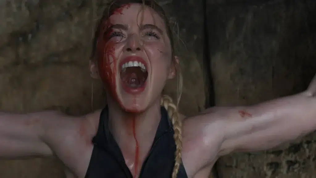 Kathryn Newton nas primeiras imagens de ‘The Devil’s Mouth’, novo terror de TUBARÃO assass