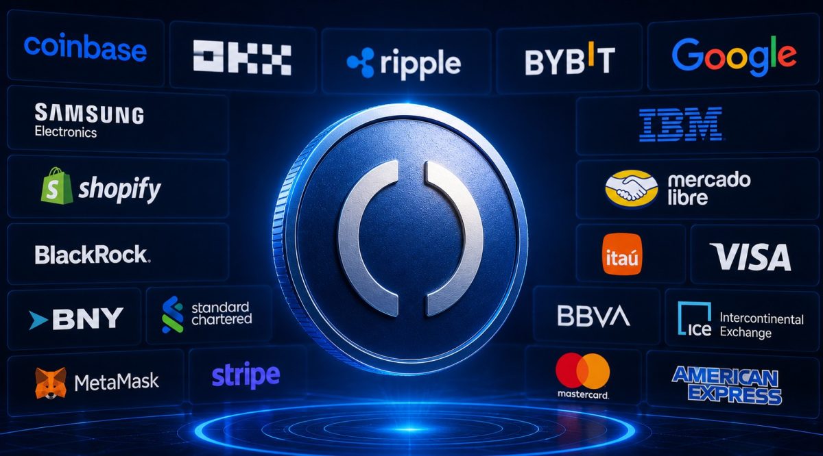 BlackRock, Visa, Mastercard, Google e outras gigantes se unem em apoio à nova stablecoin c