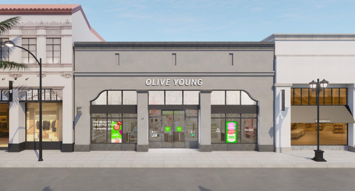 Olive Young desembarca nos EUA com loja inaugural em Pasadena