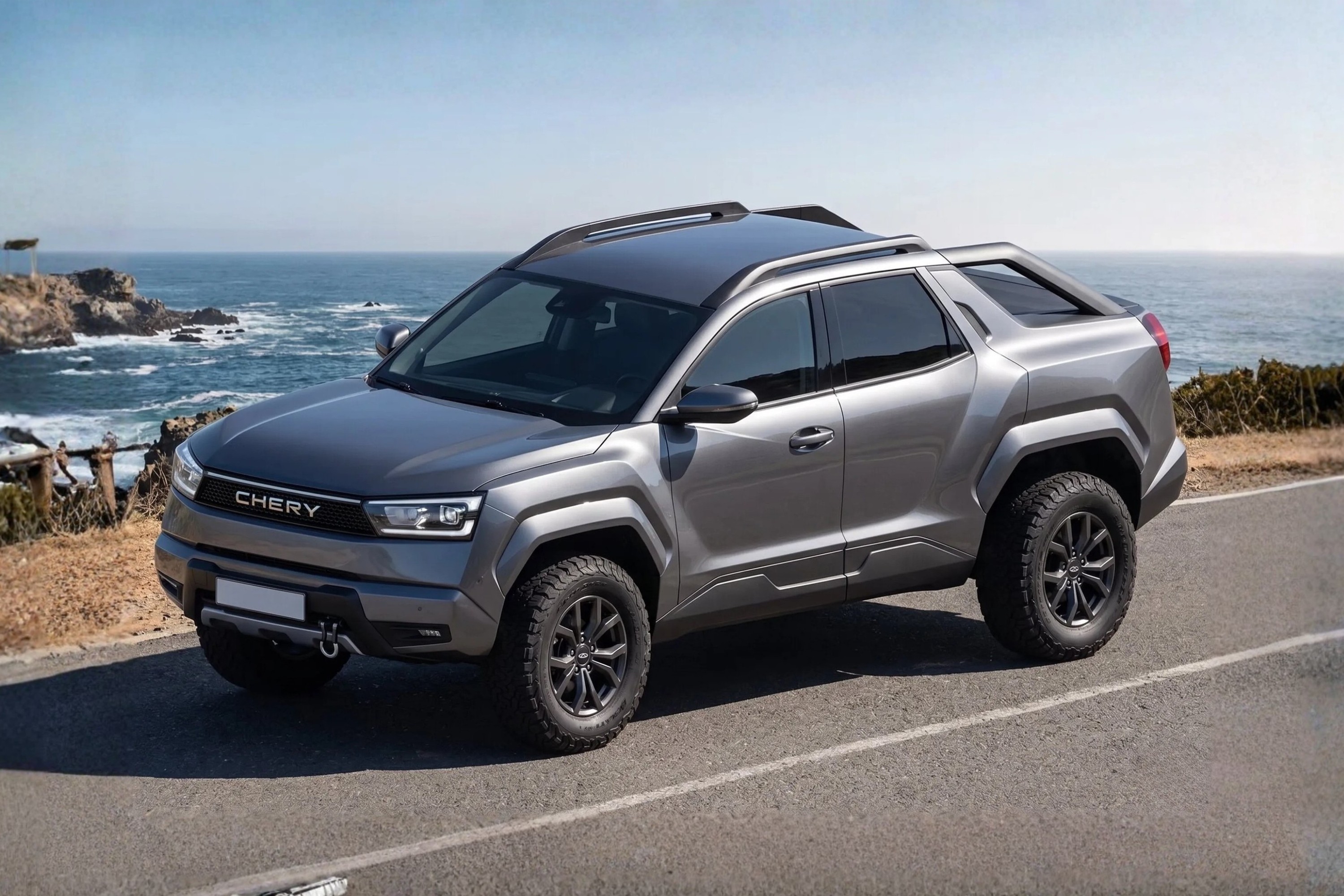 Chery prepara picape monobloco para encarar Toro e Rampage
