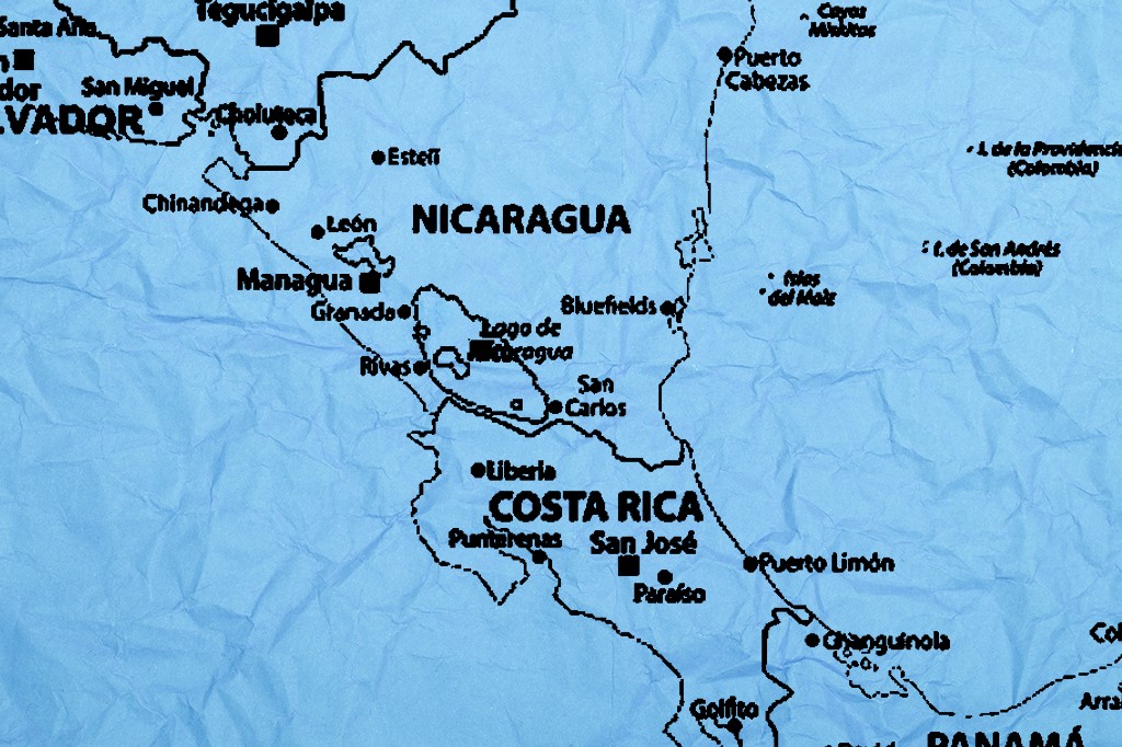Quando a Nicarágua cruzou a fronteira e apontou o dedo para o Google Maps