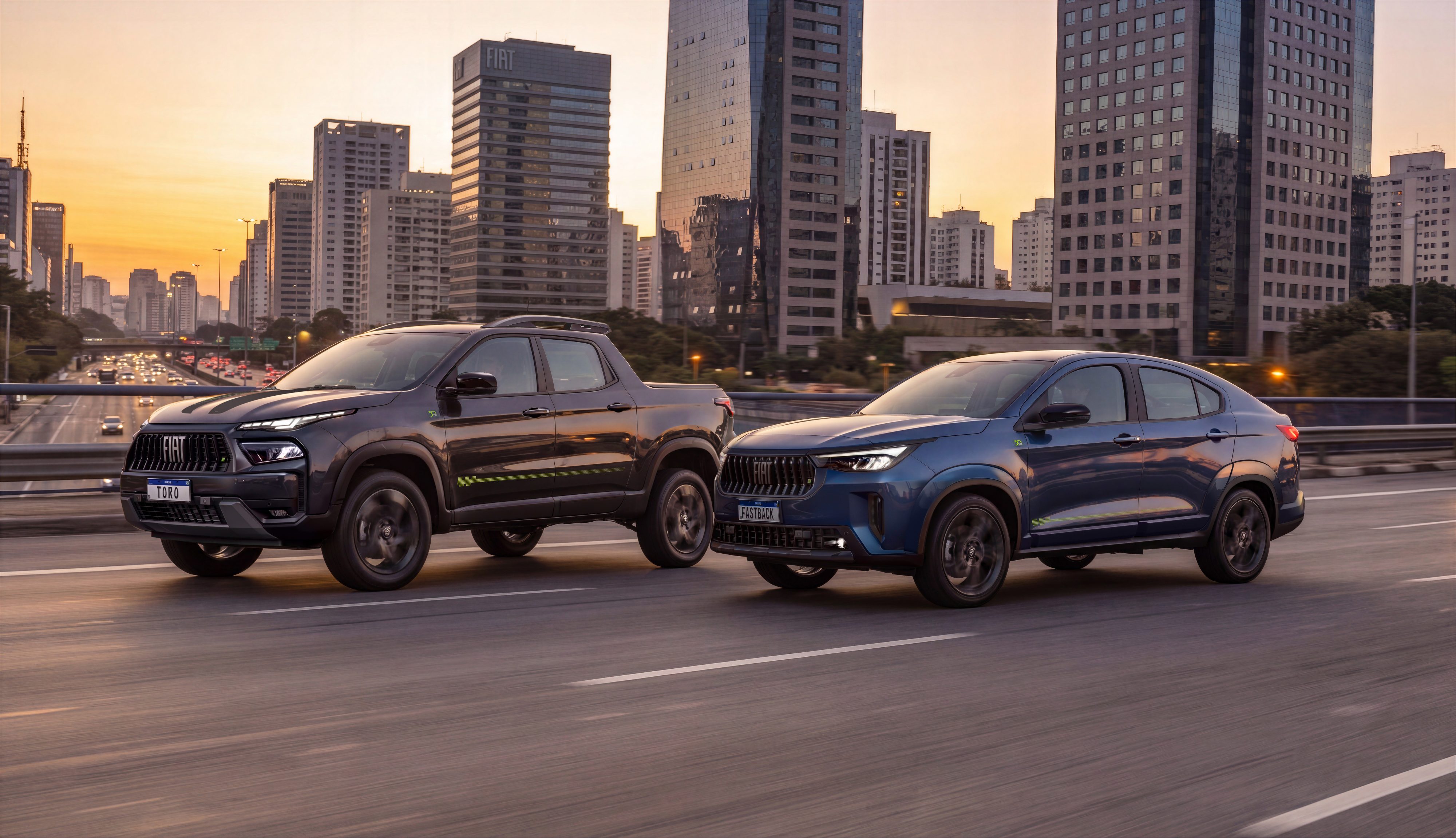 Fiat Toro e Fastback híbridos recebem série especial 50 Anos