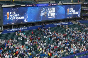França x Iraque é o 1º jogo da Copa do Mundo 2026 a ser suspenso por causa do clima
