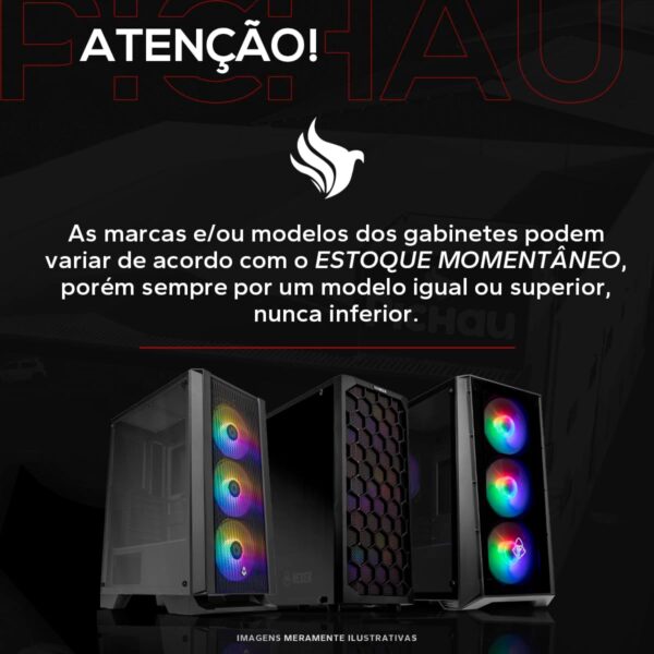 PC Gamer Mancer | AMD Ryzen 5 5600 | RX 580 8GB | 16GB DDR4 | SSD 480GB | Fonte 500W 80 Plus - Imagem 6