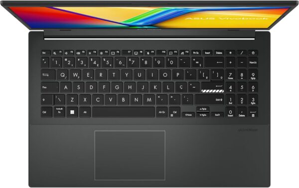 Notebook ASUS VivoBook Go 15, AMD RYZEN 5 7520U, 8GB, 256GB SSD, KeepOS, Tela 15,6" FHD, Mixed Black - E1504FA-NJ731 - Imagem 10