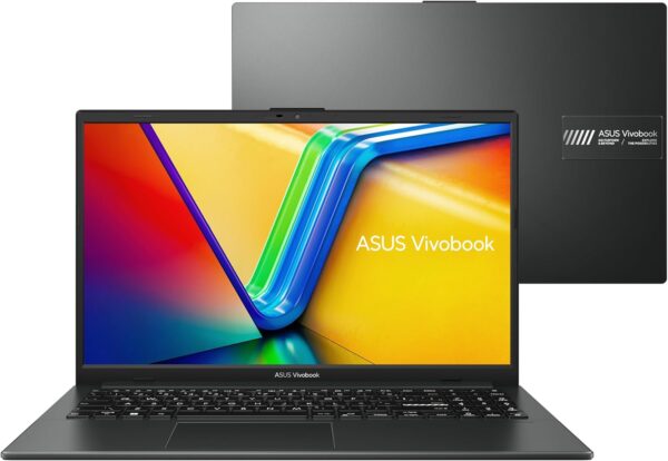 Notebook ASUS VivoBook Go 15, AMD RYZEN 5 7520U, 8GB, 256GB SSD, KeepOS, Tela 15,6" FHD, Mixed Black - E1504FA-NJ731 - Imagem 17