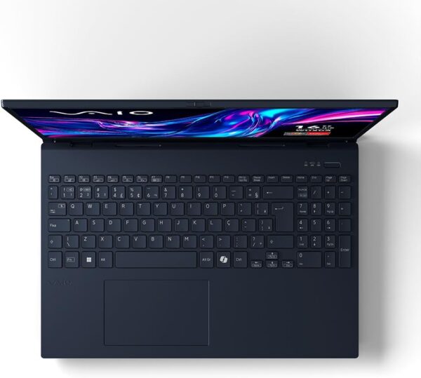 Notebook VAIO FE16 AMD® Ryzen 7-5825U Linux 16GB RAM 512GB SSD 16" IPS WUXGA Antirreflexo - Cinza Grafite - Imagem 2