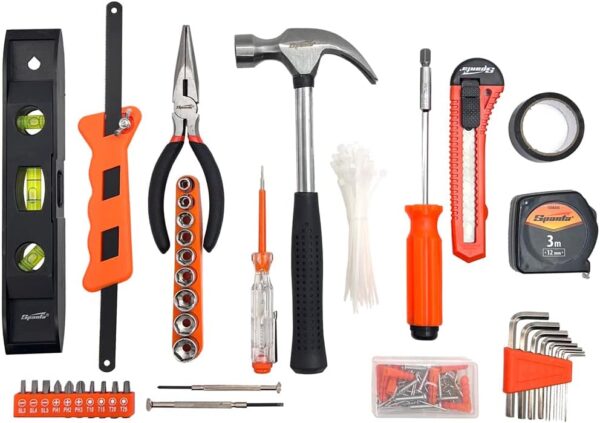 SPARTA Kit de Ferramentas 129 Peças com Maleta - Imagem 12