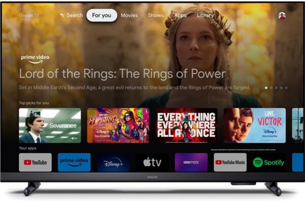 Smart TV Philips 43" Full HD 43PFG6918/78, Google TV, Comando de Voz, HDR, 3 HDMI, Wifi 5G, Bluetooth - Imagem 4
