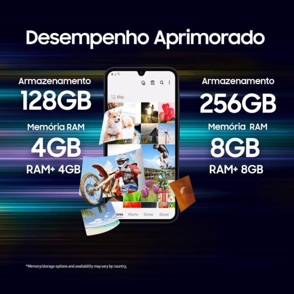 Smartphone Samsung Galaxy A15 4G 128GB - Azul Escuro - Imagem 23