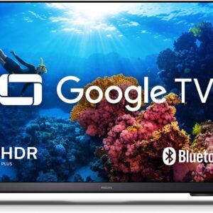 Smart TV Philips 43" Full HD 43PFG6918/78, Google TV, Comando de Voz, HDR, 3 HDMI, Wifi 5G, Bluetooth