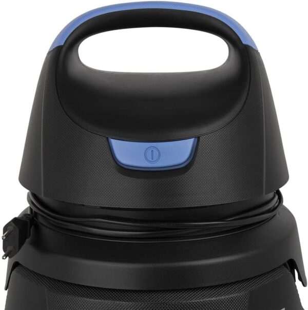 Aspirador água pó Electrolux compacto potente função sopro 1400W 12 L total 5 L util protetor termico AWD01 - Imagem 6