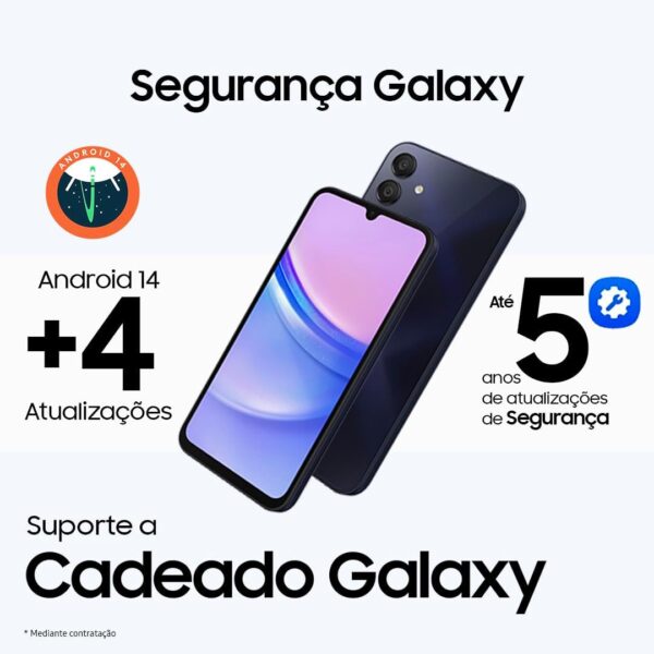 Smartphone Samsung Galaxy A15 4G 128GB - Azul Escuro - Imagem 17