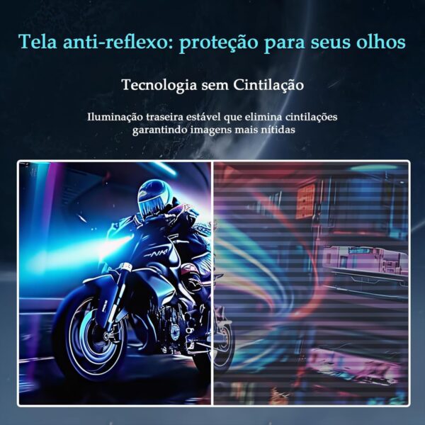 Monitor Curvo 27 Polegadas100Hz Full HD LED – Tela 1500R, 1MS, 98% sRGB, HDMI/VGA, Adaptive Sync, Ajuste de Inclinação e Filtro de Luz Azul para Jogos e Home Office (Polegadas, 27) - Imagem 4