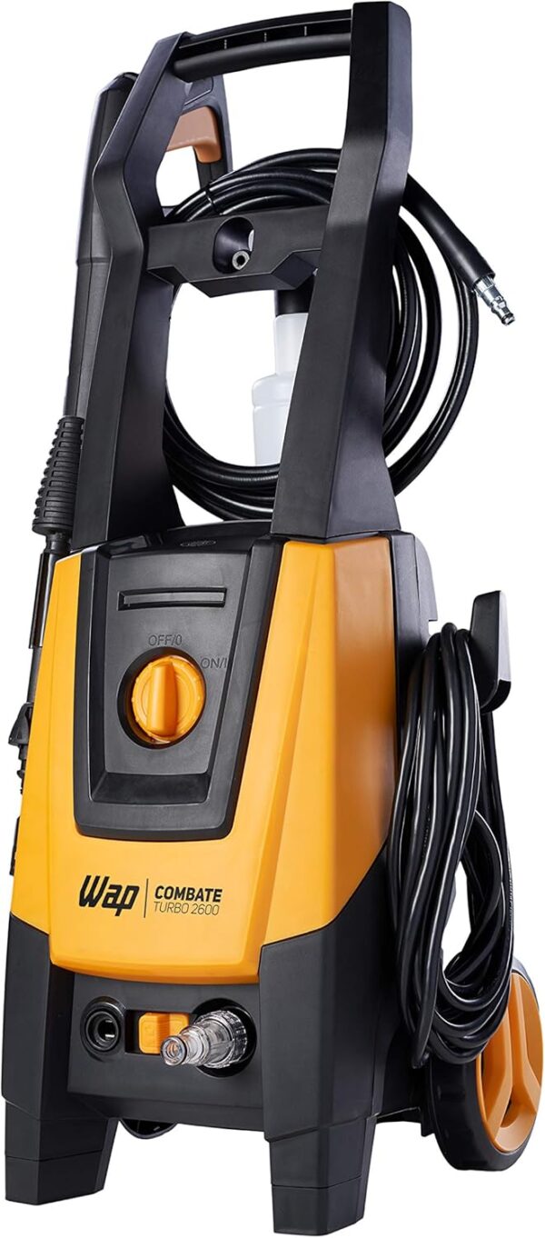 WAP Lavadora de Alta Pressão COMBATE TURBO 2600, Semi Intensivo, 360L/h, 2100psi 1700W 127V - Imagem 5