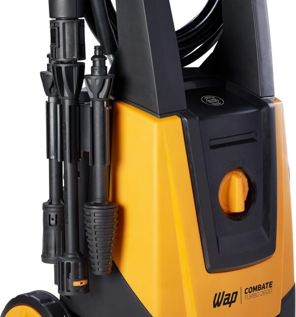 WAP Lavadora de Alta Pressão COMBATE TURBO 2600, Semi Intensivo, 360L/h, 2100psi 1700W 127V - Imagem 9