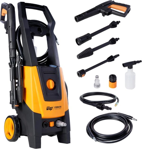 WAP Lavadora de Alta Pressão COMBATE TURBO 2600, Semi Intensivo, 360L/h, 2100psi 1700W 127V - Imagem 20