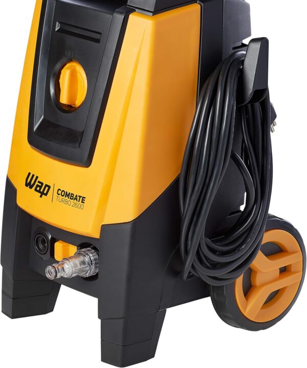 WAP Lavadora de Alta Pressão COMBATE TURBO 2600, Semi Intensivo, 360L/h, 2100psi 1700W 127V - Imagem 10